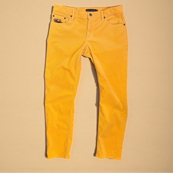 Ralph Lauren Blue Label Thompson 650 Jeans Stretch Corduroy Women's Sz 6 Pony - Picture 5 of 16